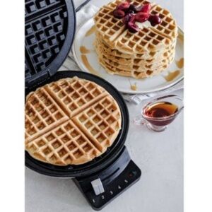Cuisinart Classic Waffle Maker 5 Settings Nonstick Plates Easy Storage Sleek